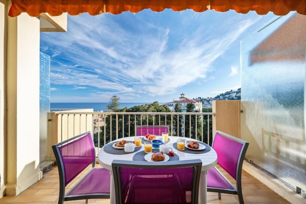 Le Fontana Rosa - Vue Mer - Terrasse - Parking Inclus Ментона Екстериор снимка