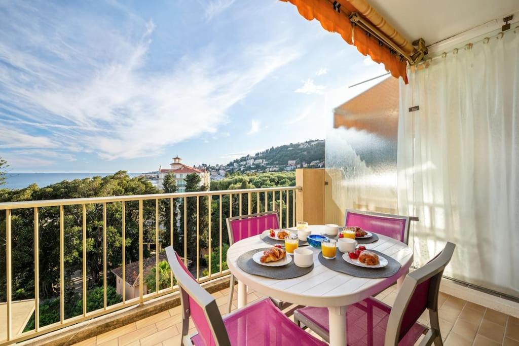 Le Fontana Rosa - Vue Mer - Terrasse - Parking Inclus Ментона Екстериор снимка